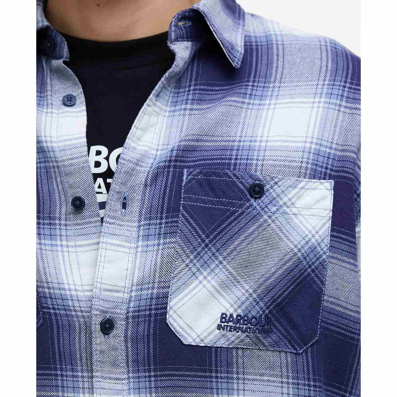 Barbour International Buffalo Check Long-Sleeved Shirt image number 2